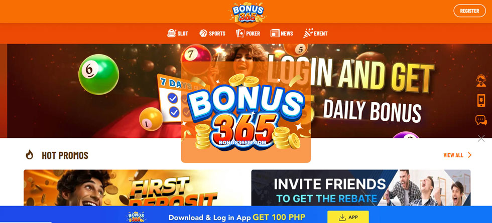 Bonus365 Ang Pinakamahusay Na Lugar Para Maglaro Ng Iyong Paboritong Slot Games Kahit Saan Ka Man Pumunta